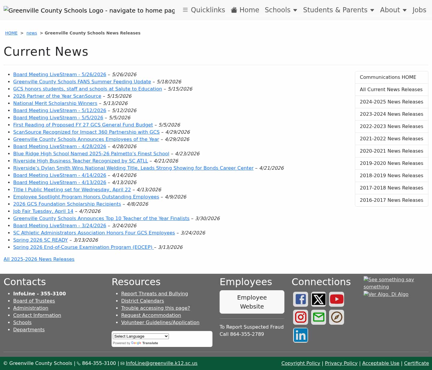 Latest website image capture