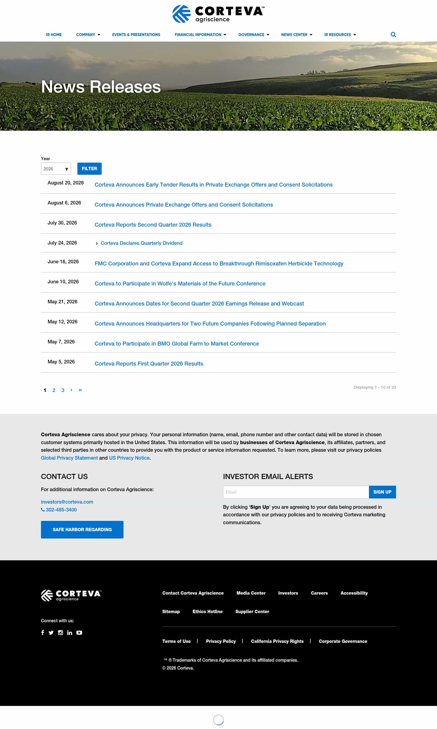 Latest website image capture