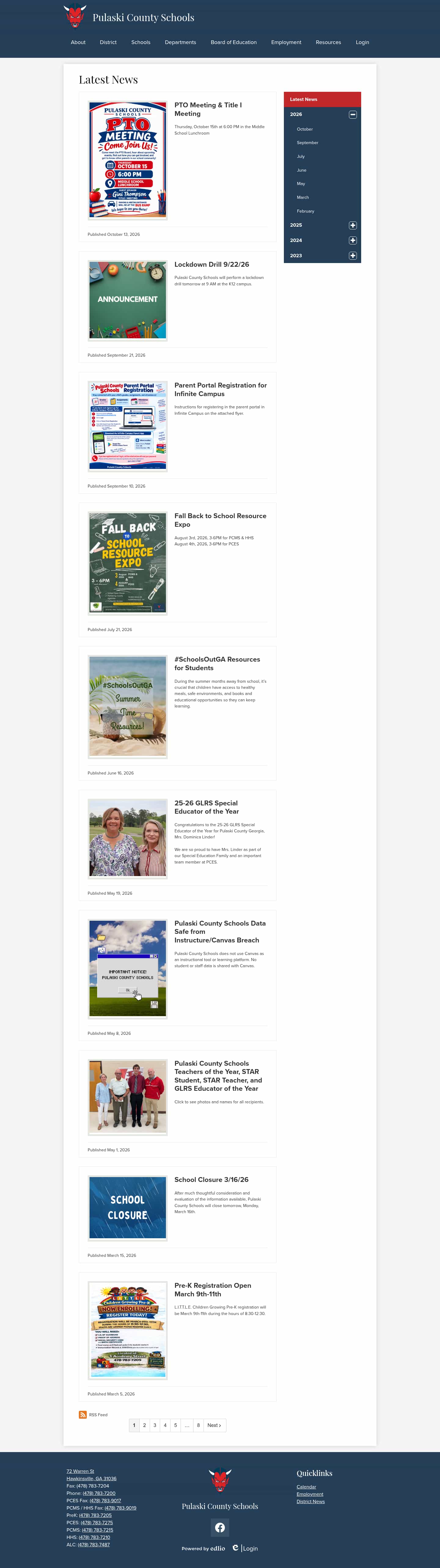 Latest website image capture
