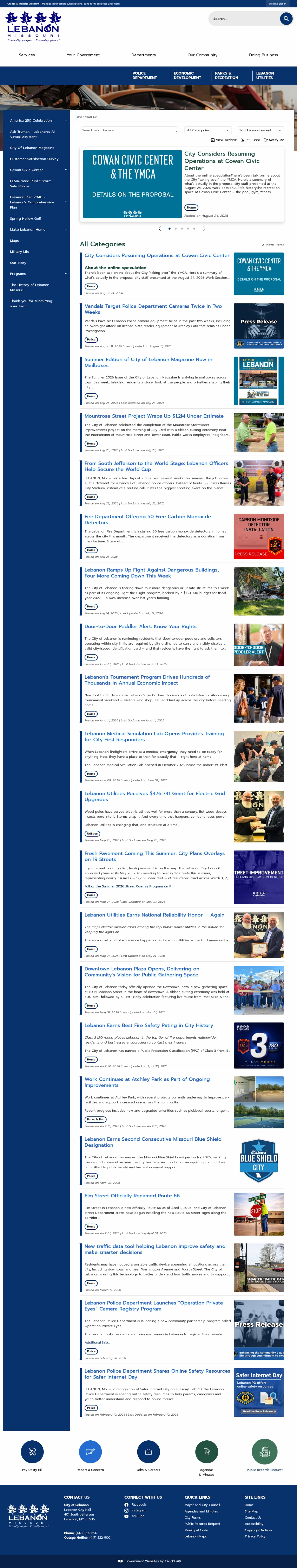 Latest website image capture