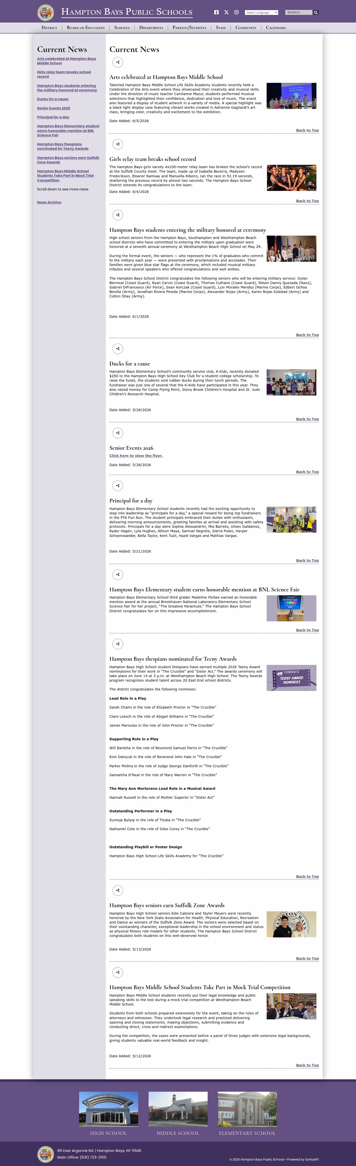 Latest website image capture