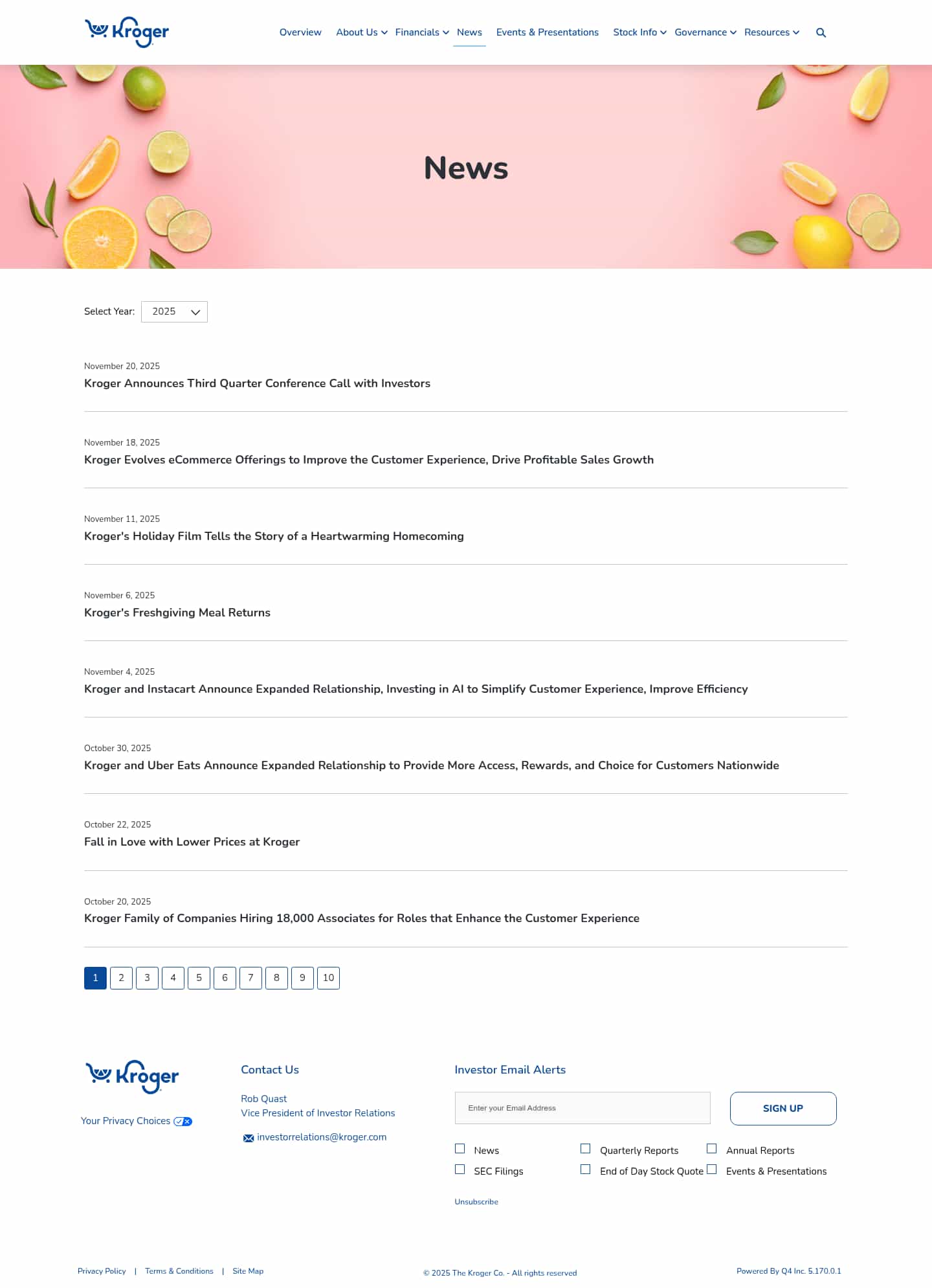 Latest website image capture