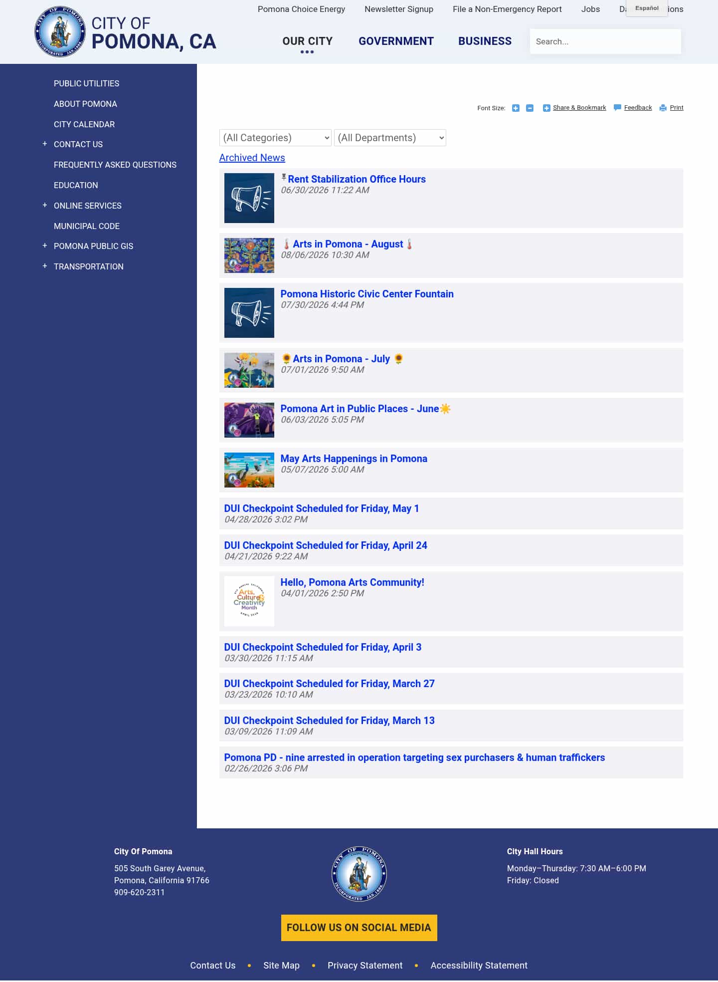 Latest website image capture