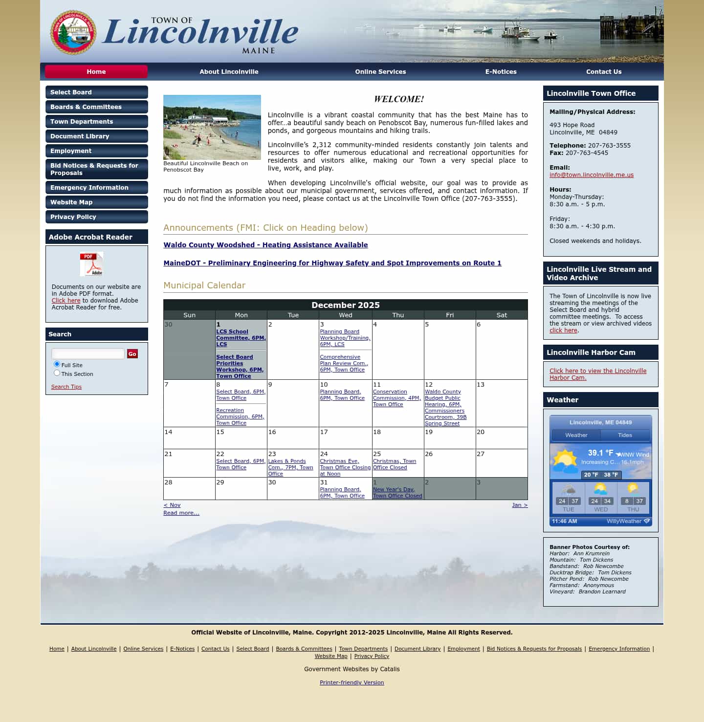 Latest website image capture