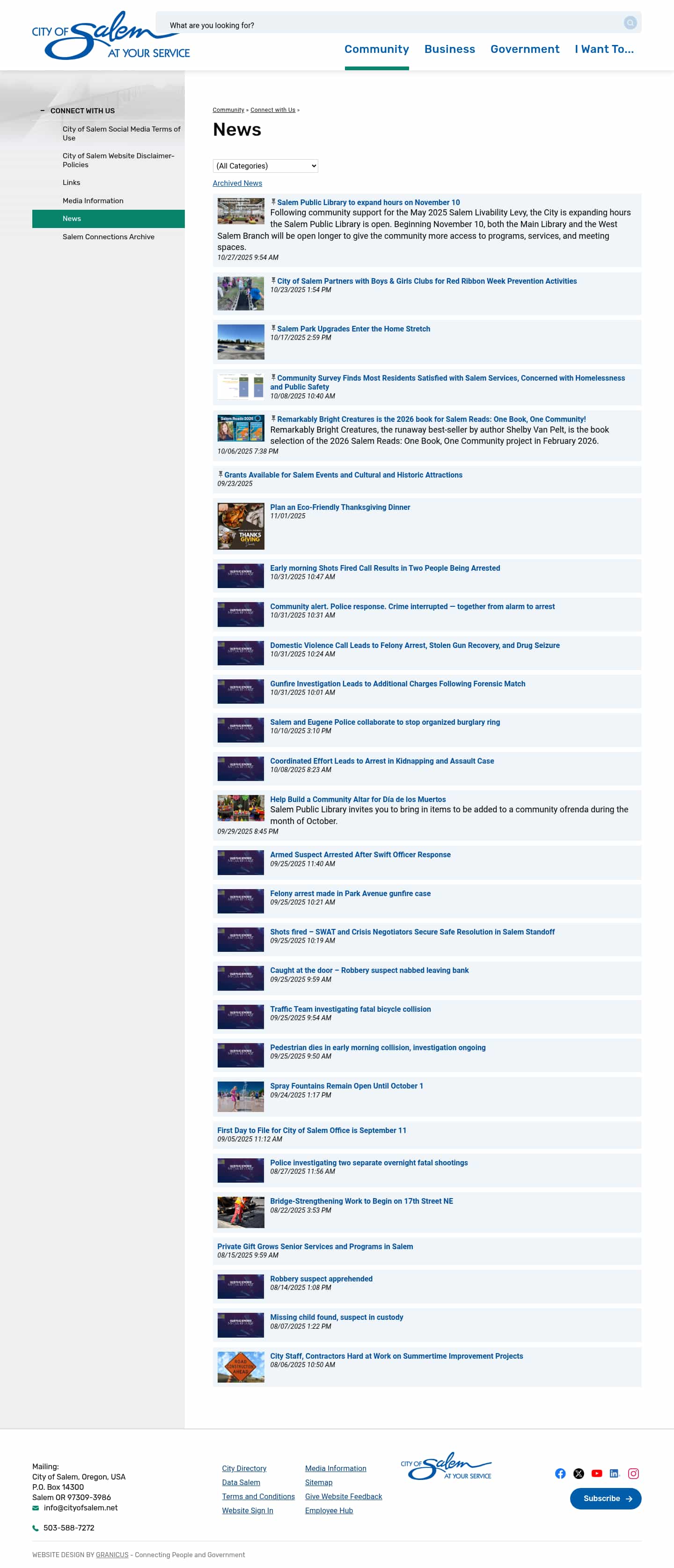 Latest website image capture