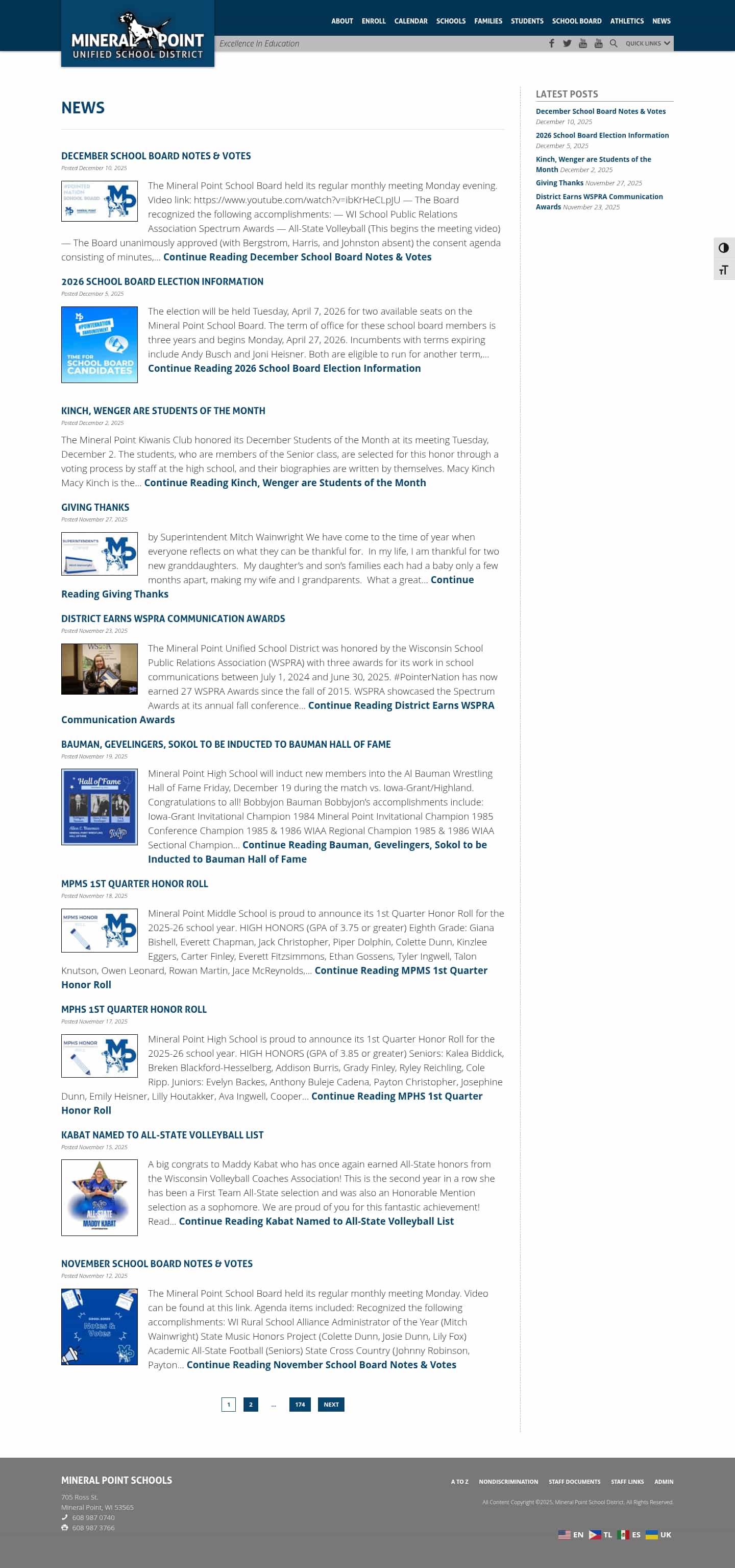 Latest website image capture