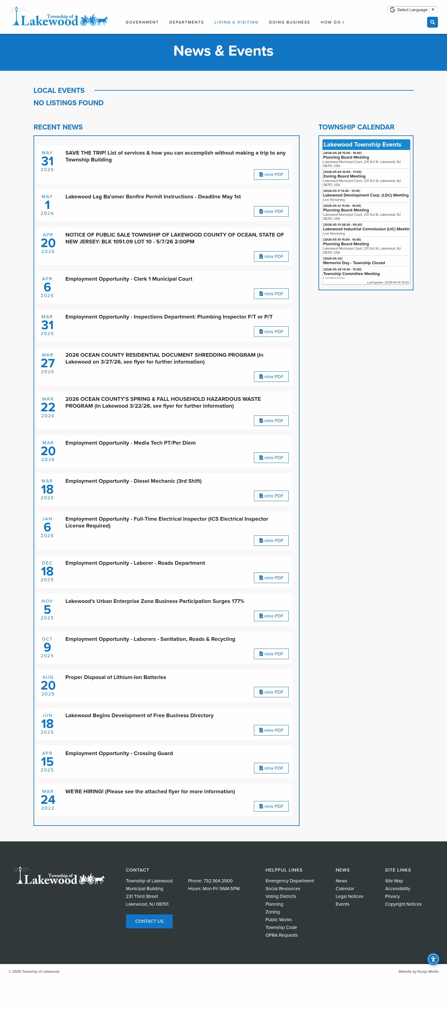 Latest website image capture