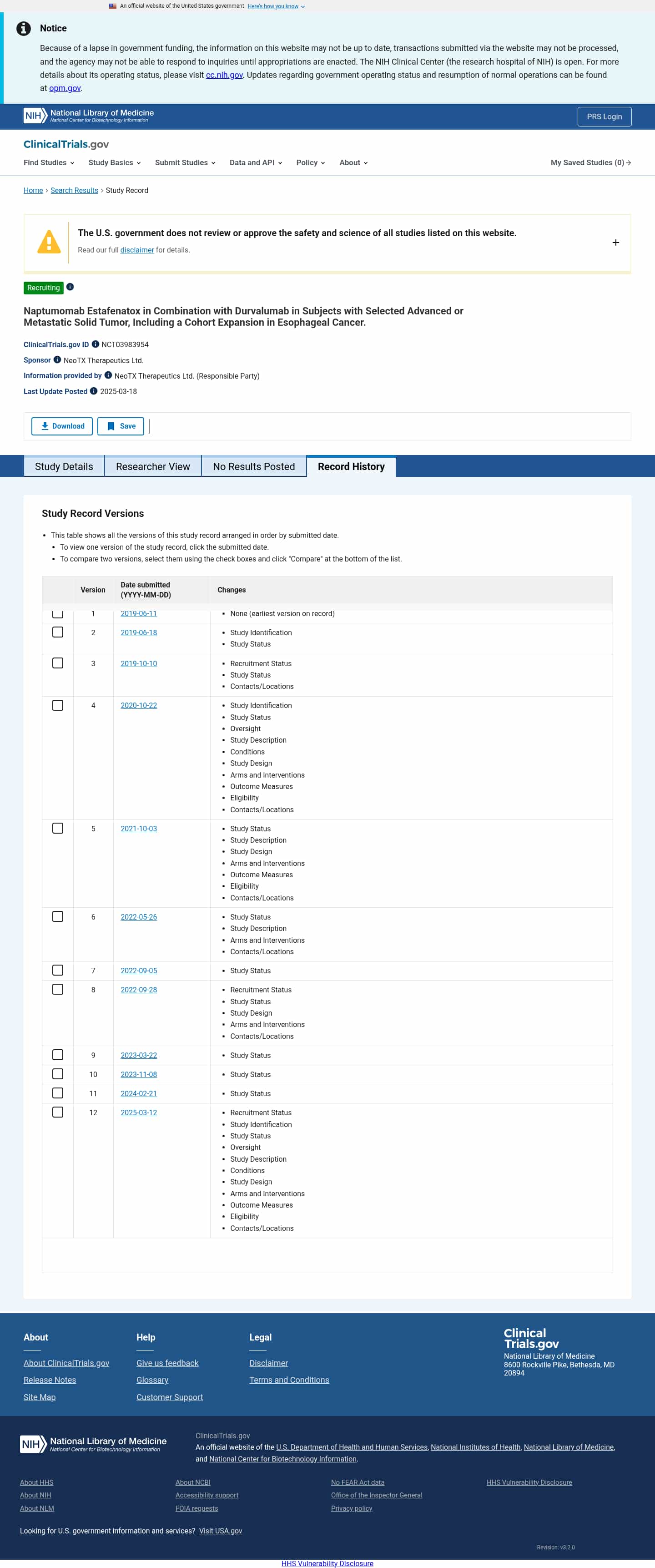 Latest website image capture