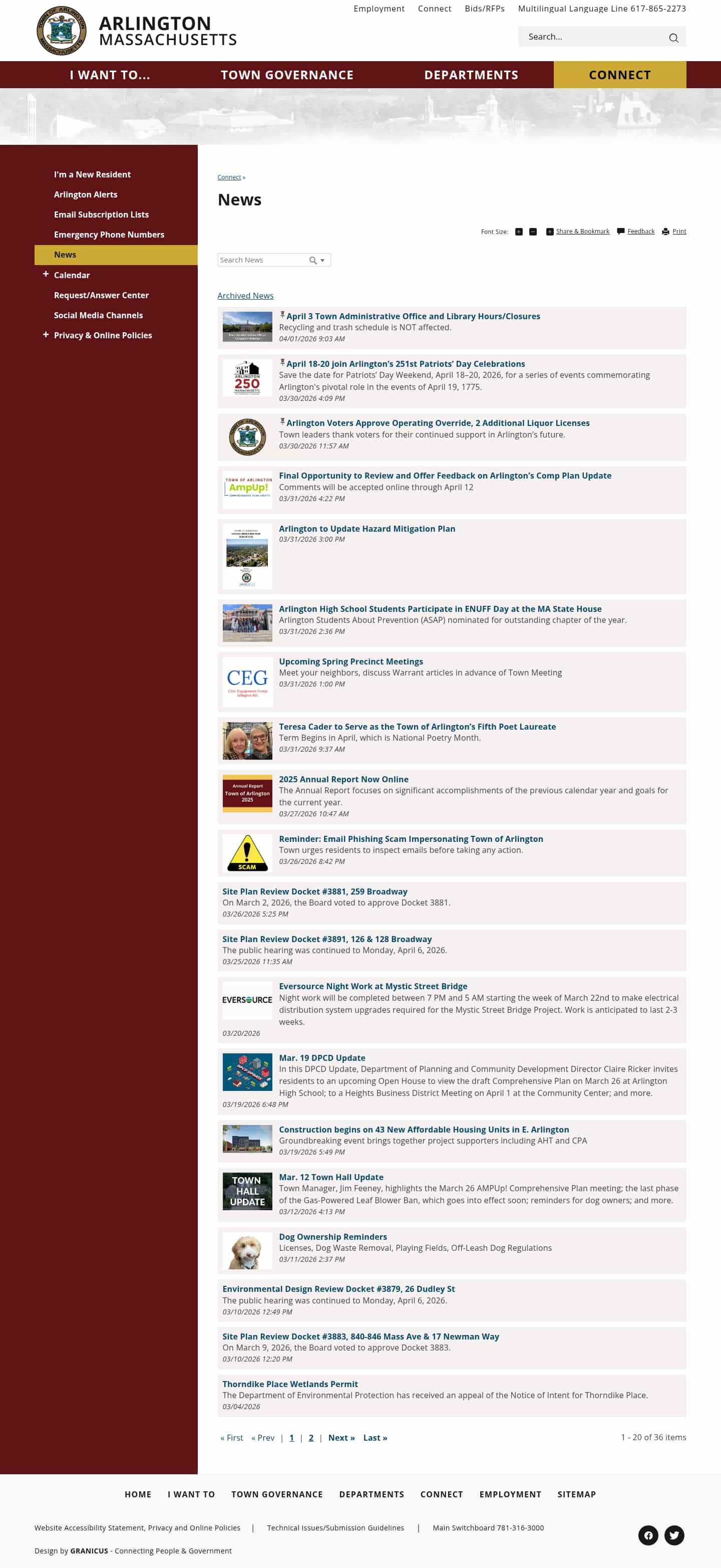 Latest website image capture