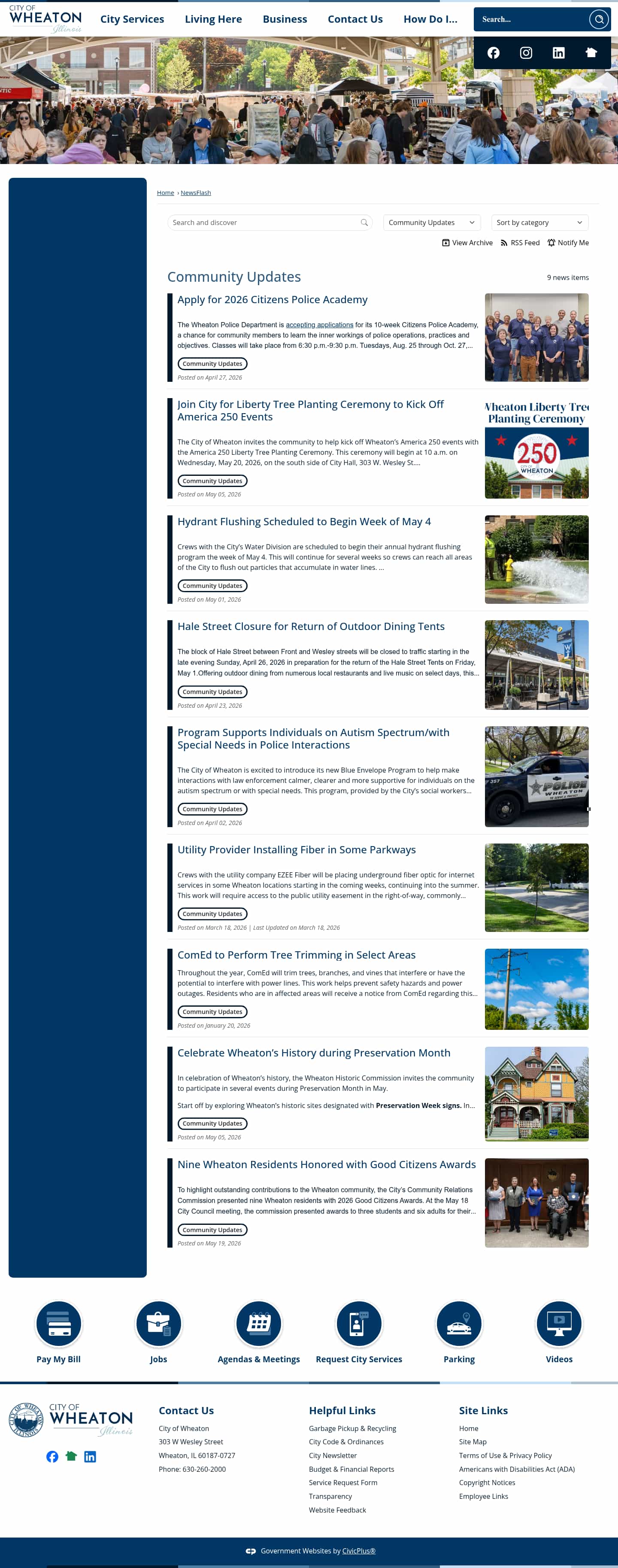 Latest website image capture