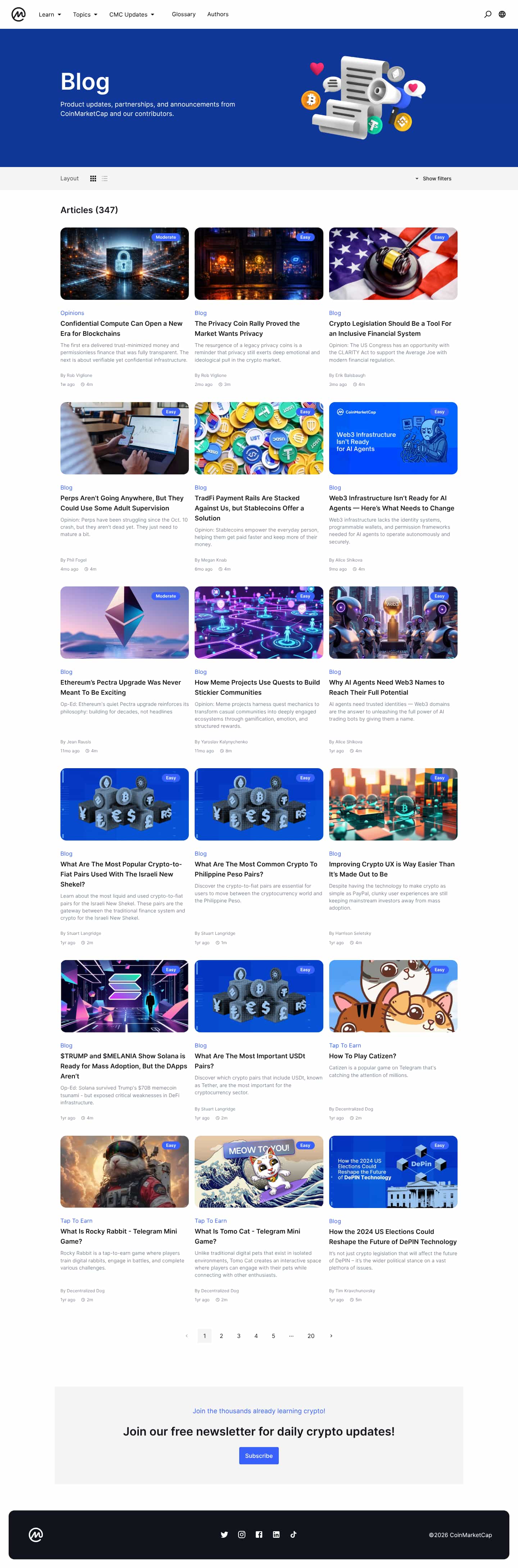 Latest website image capture