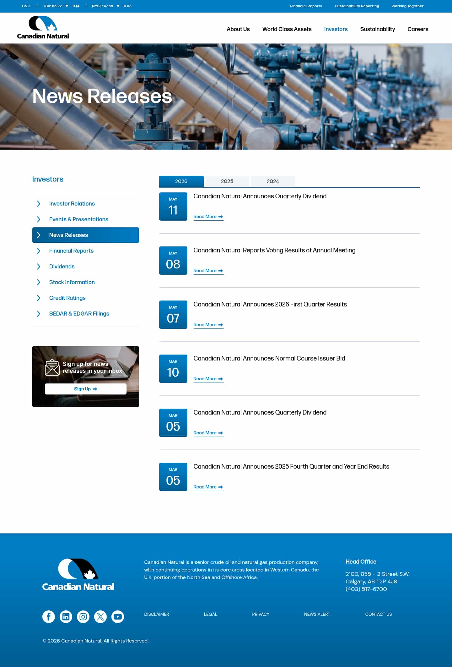 Latest website image capture