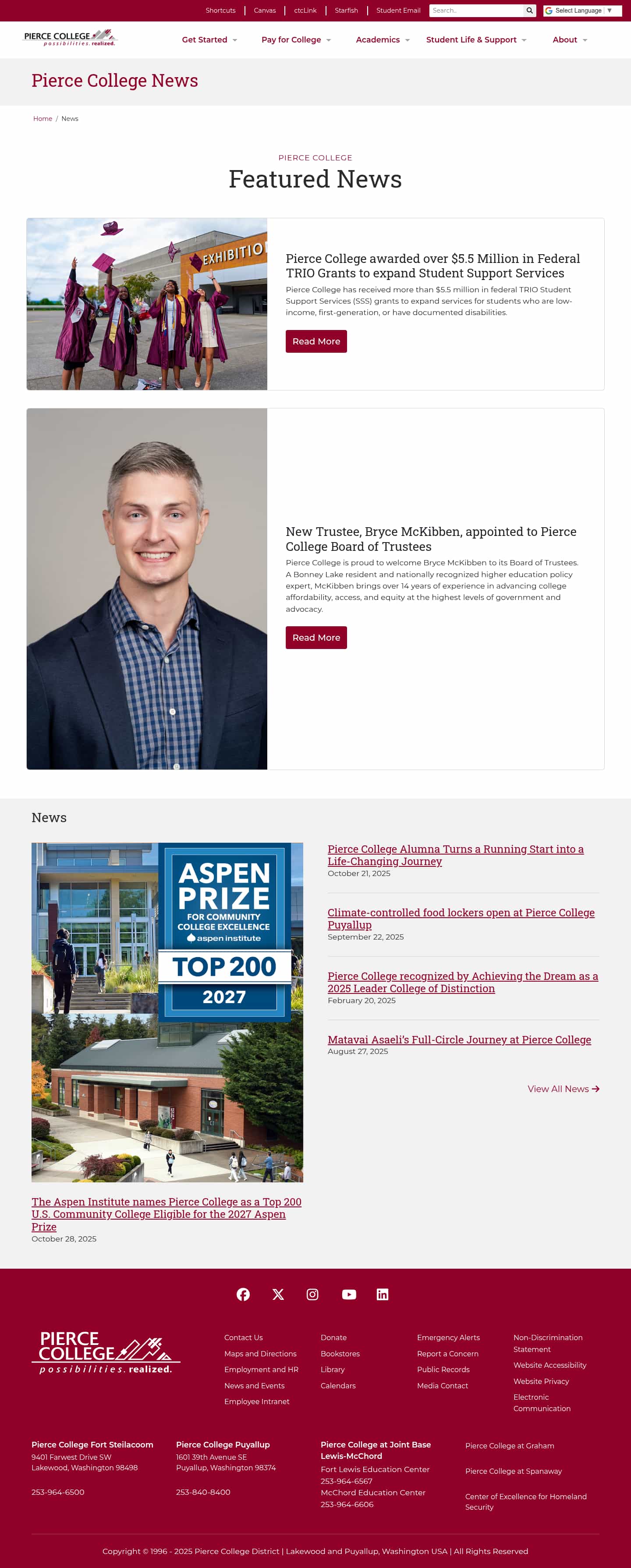 Latest website image capture