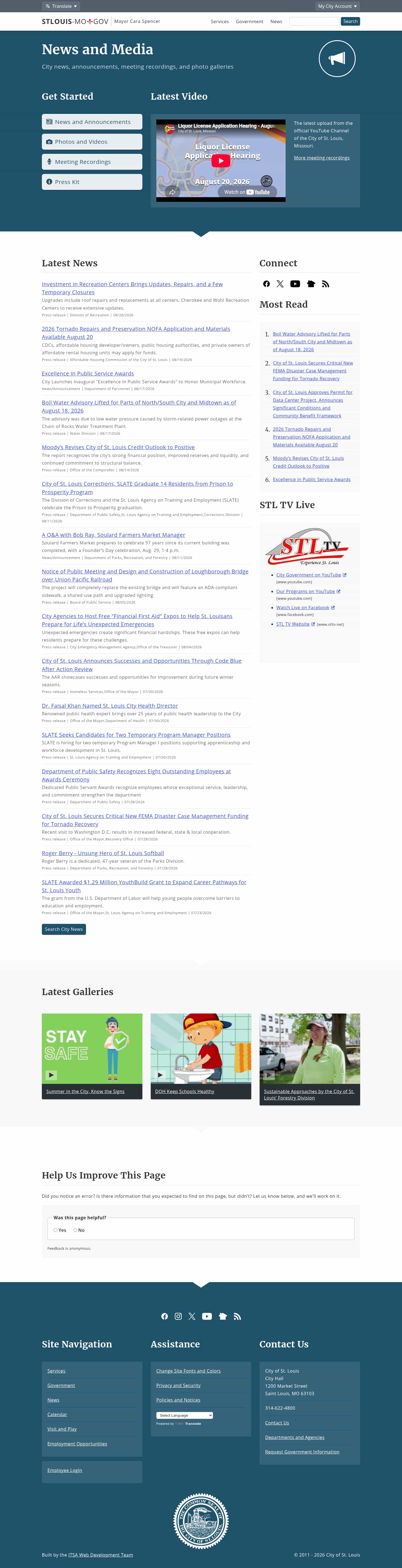 Latest website image capture