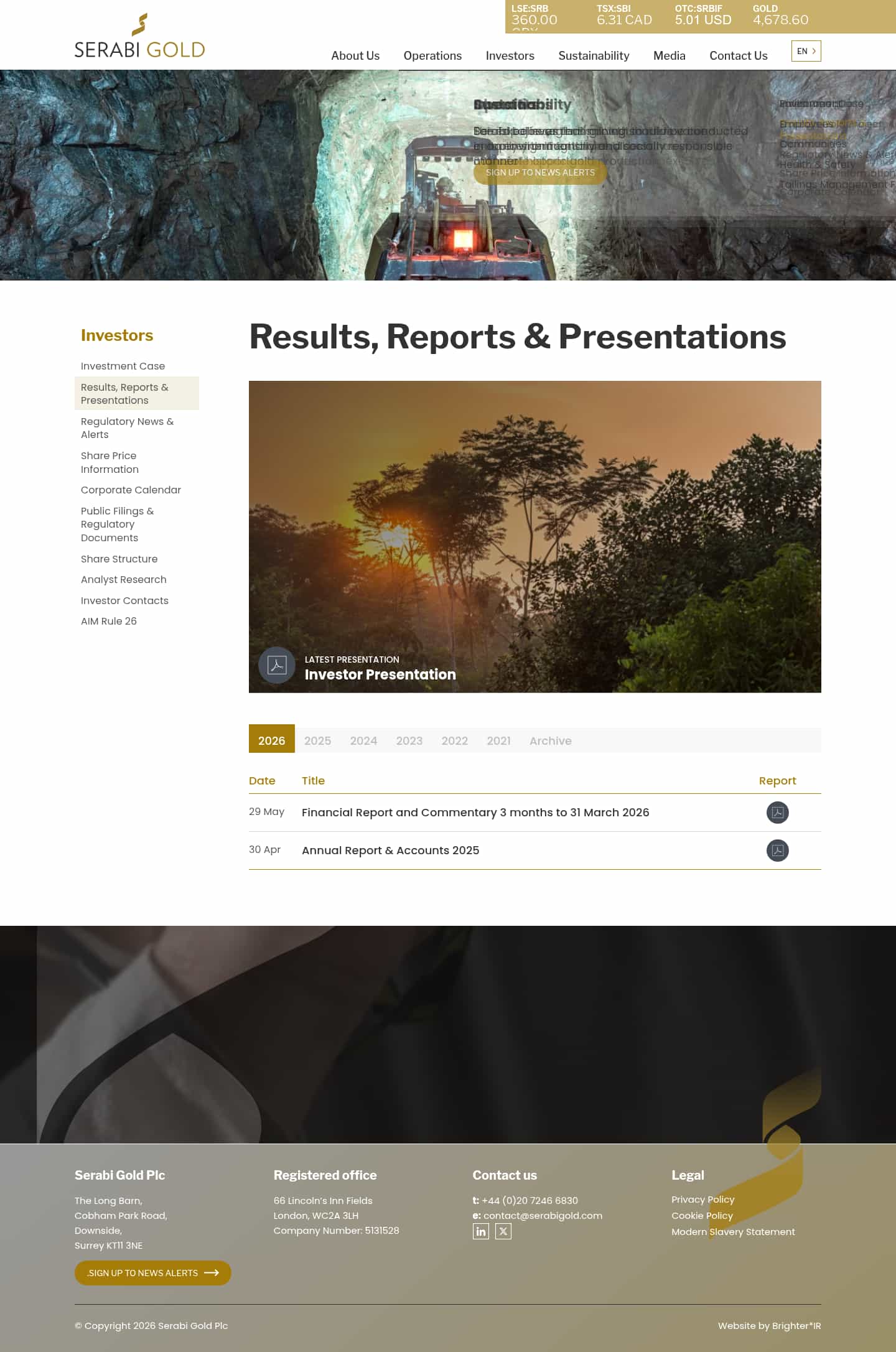 Latest website image capture