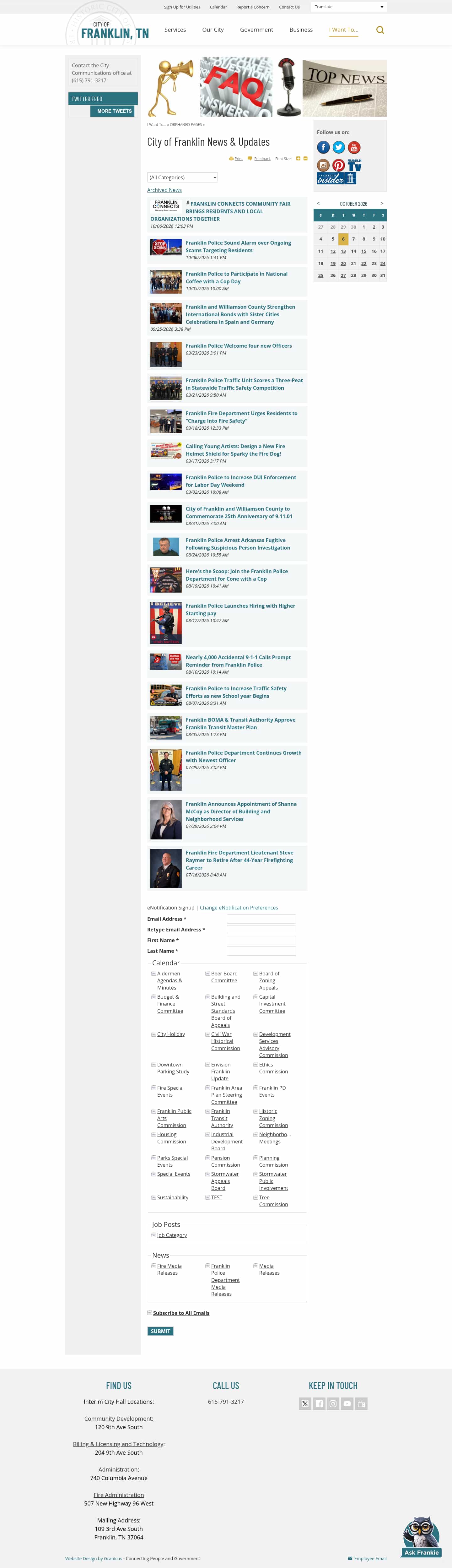 Latest website image capture