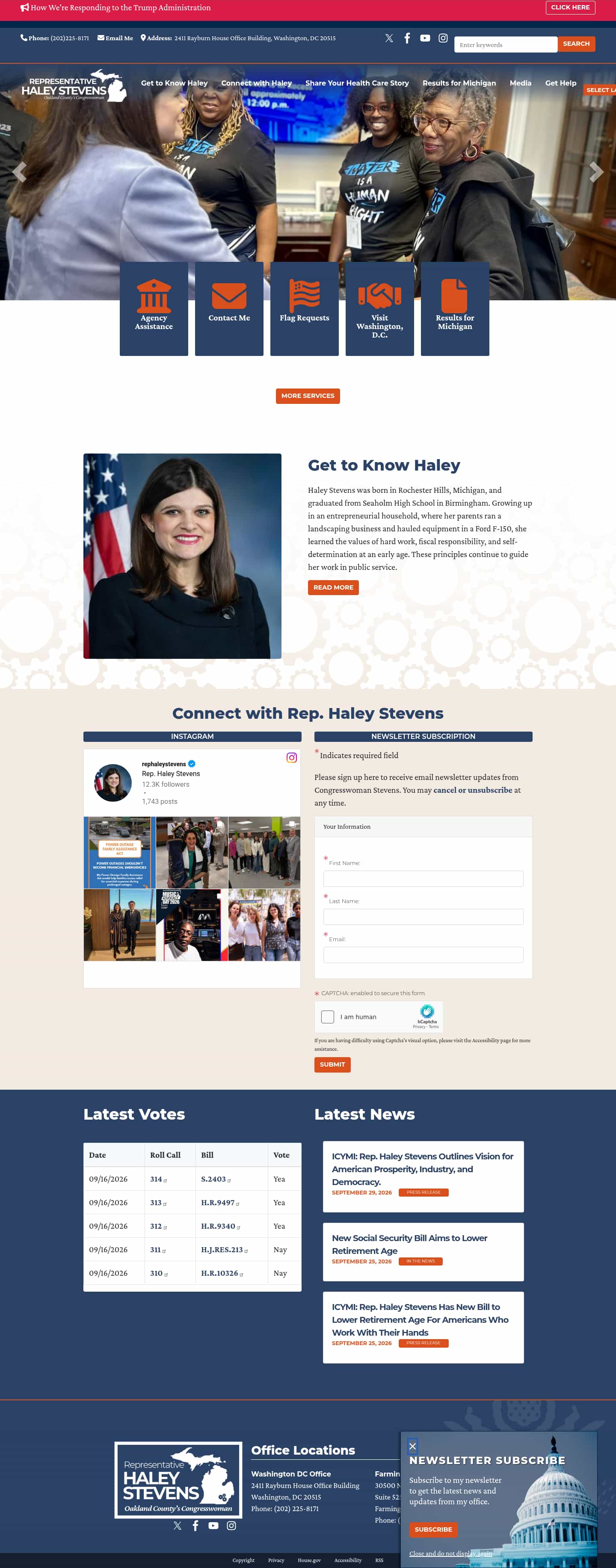 Latest website image capture