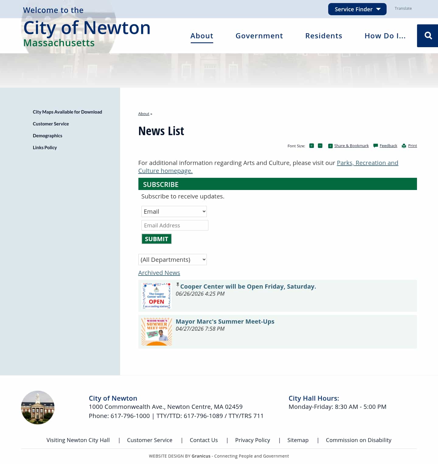 Latest website image capture