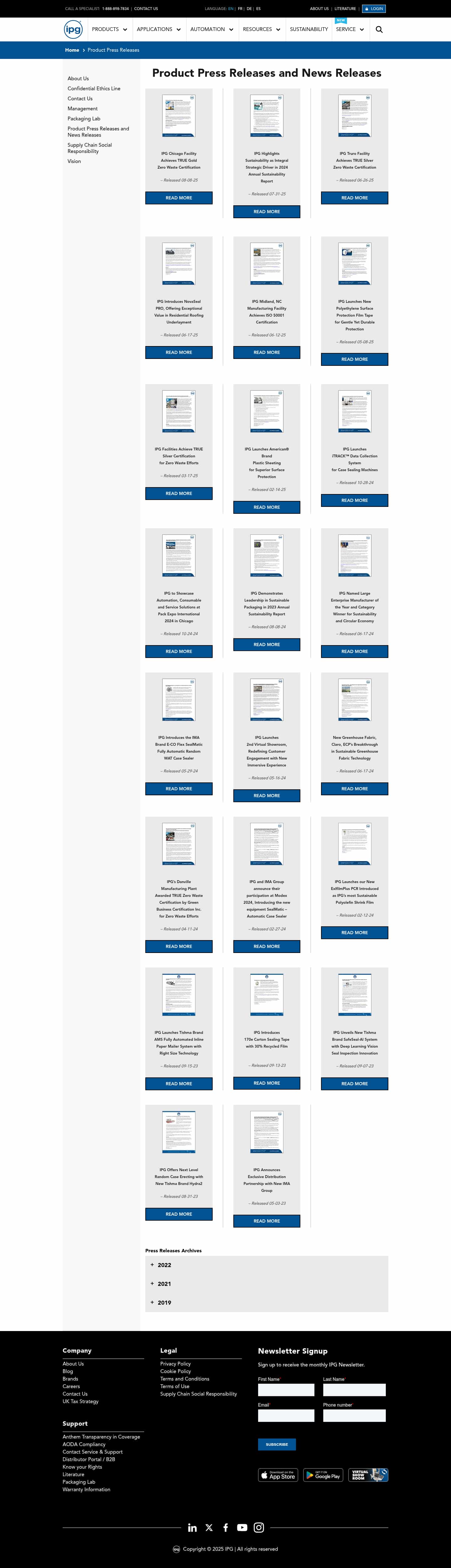 Latest website image capture