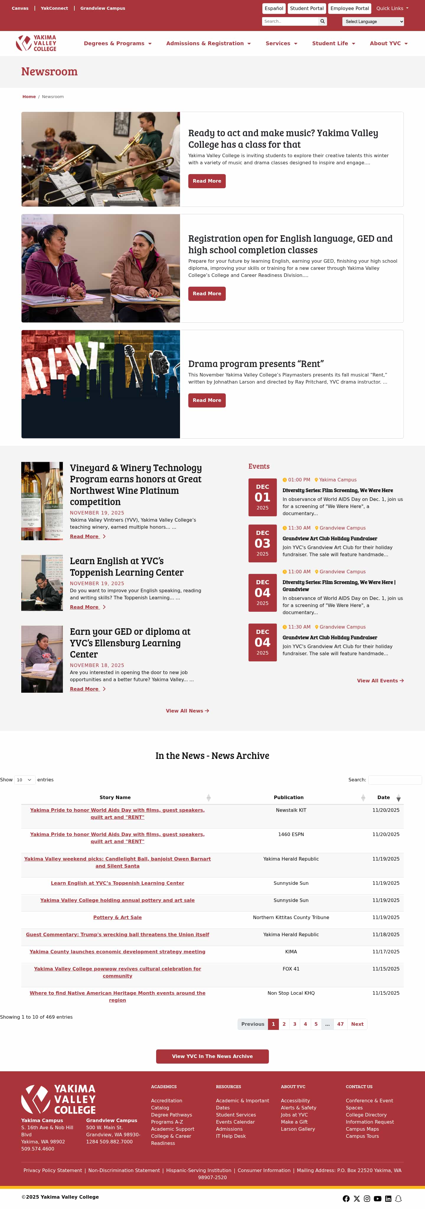 Latest website image capture