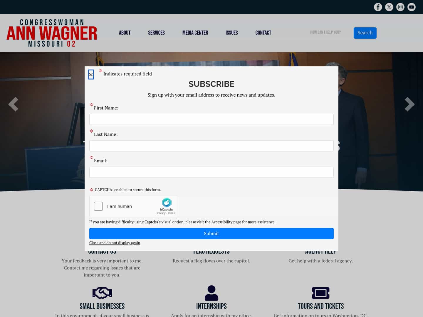 Latest website image capture