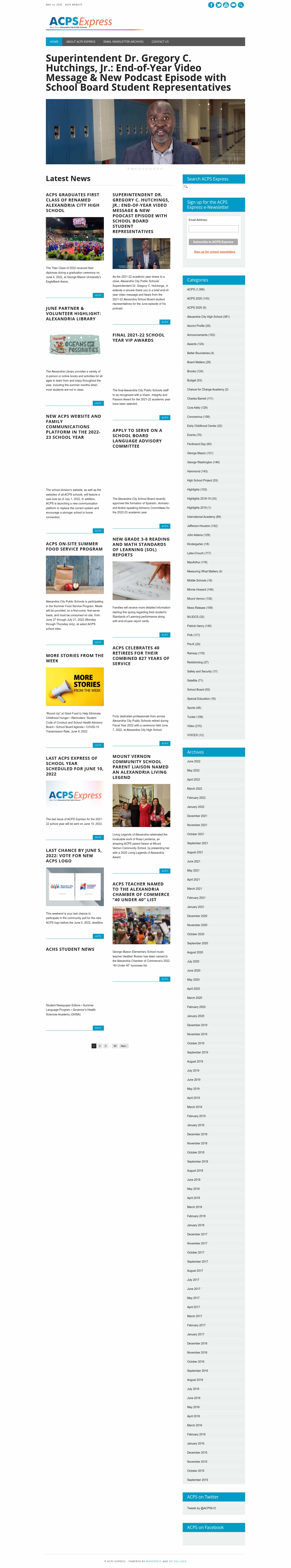 Latest website image capture