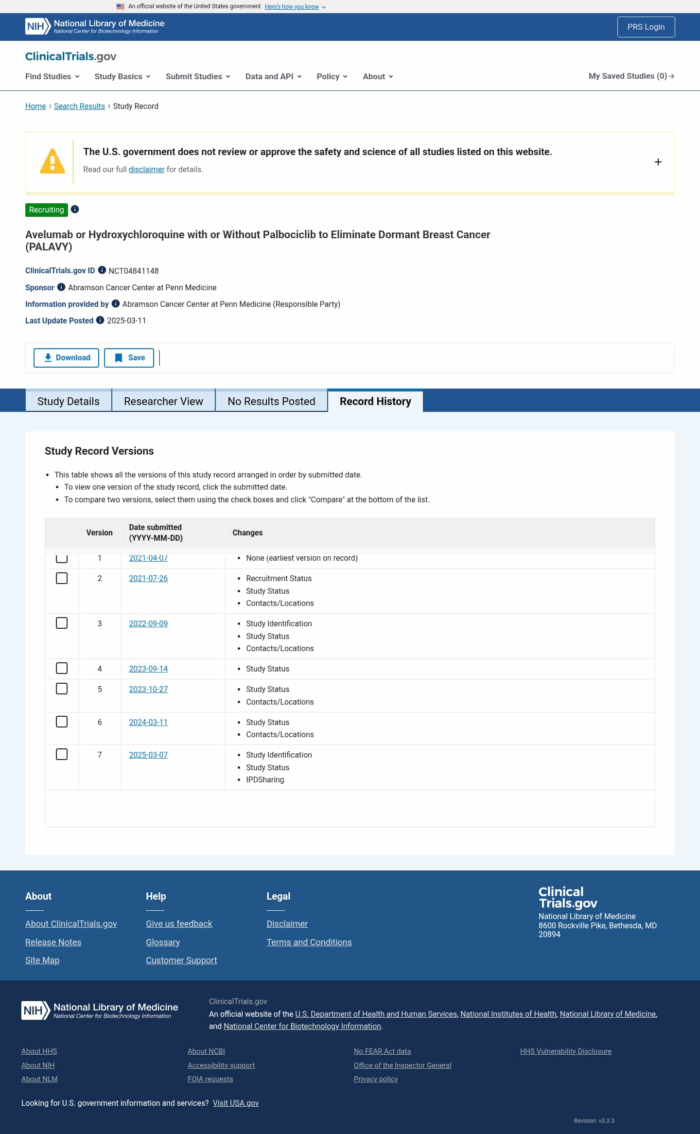 Latest website image capture