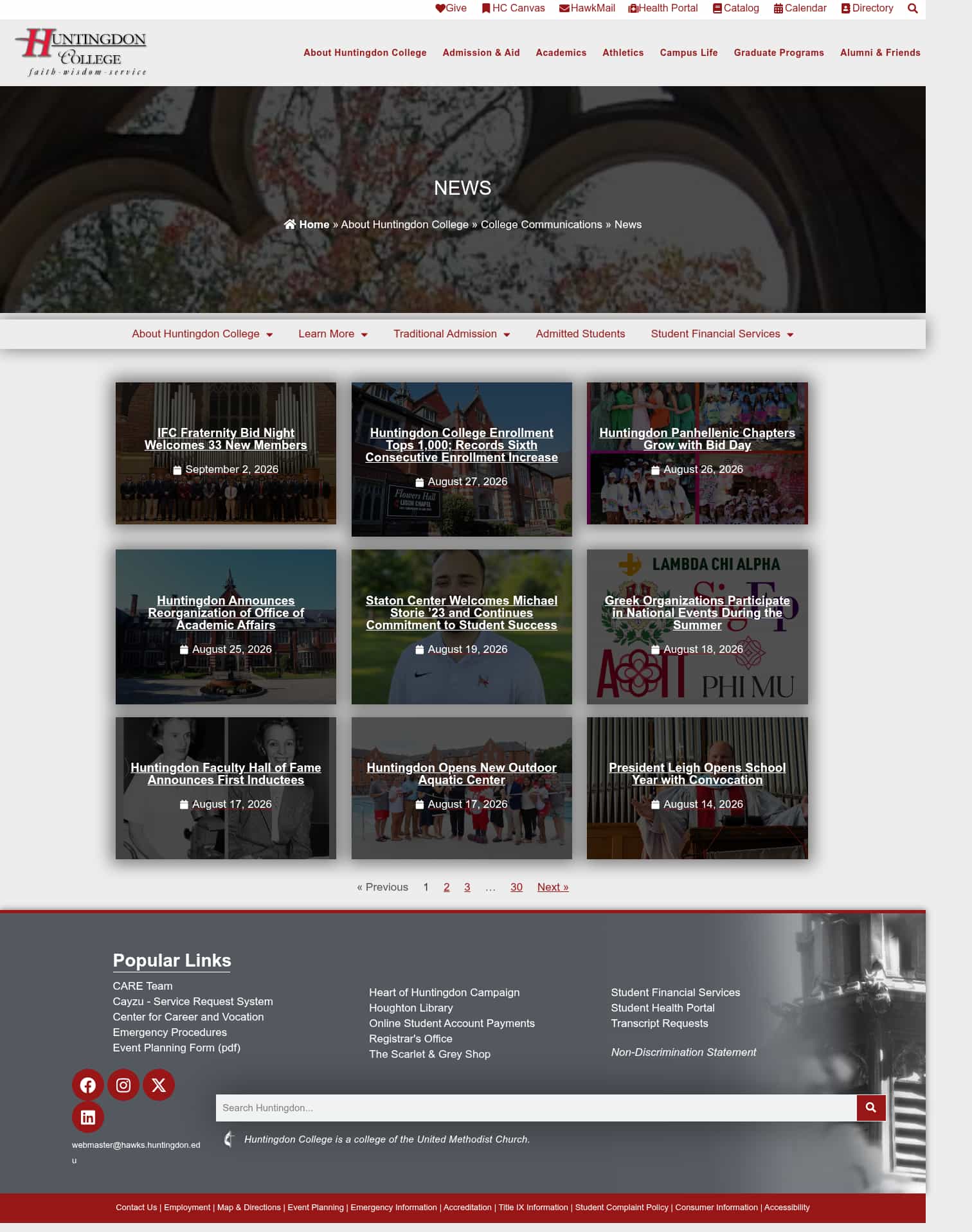 Latest website image capture