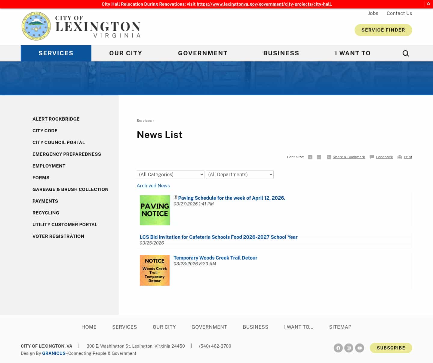 Latest website image capture