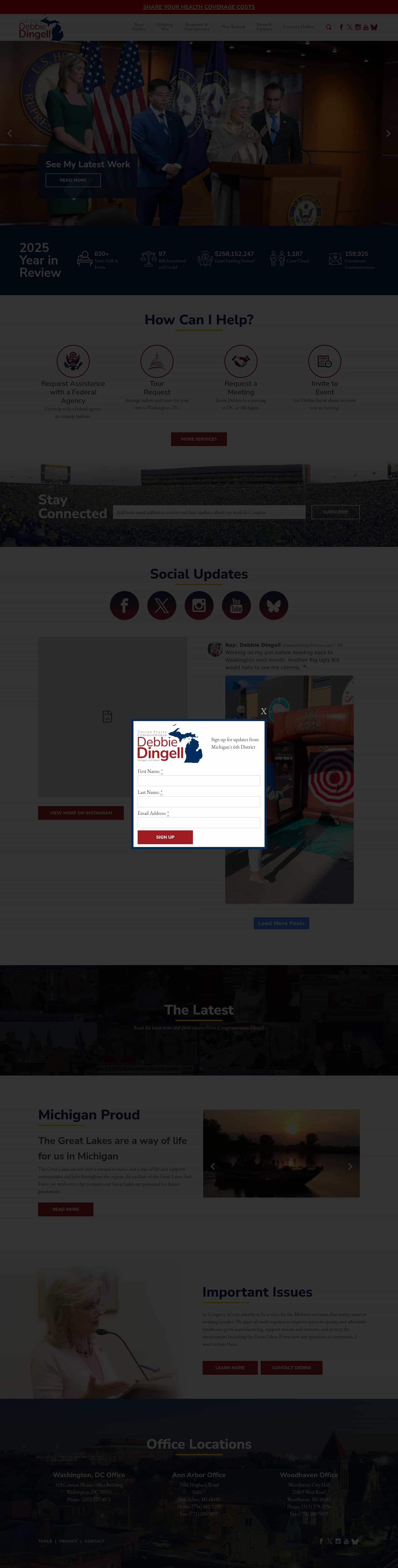 Latest website image capture