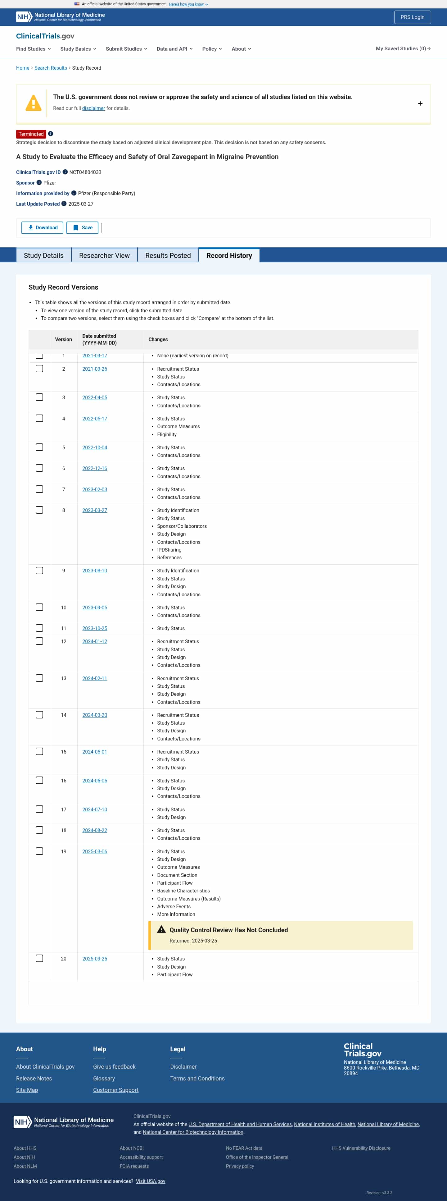 Latest website image capture