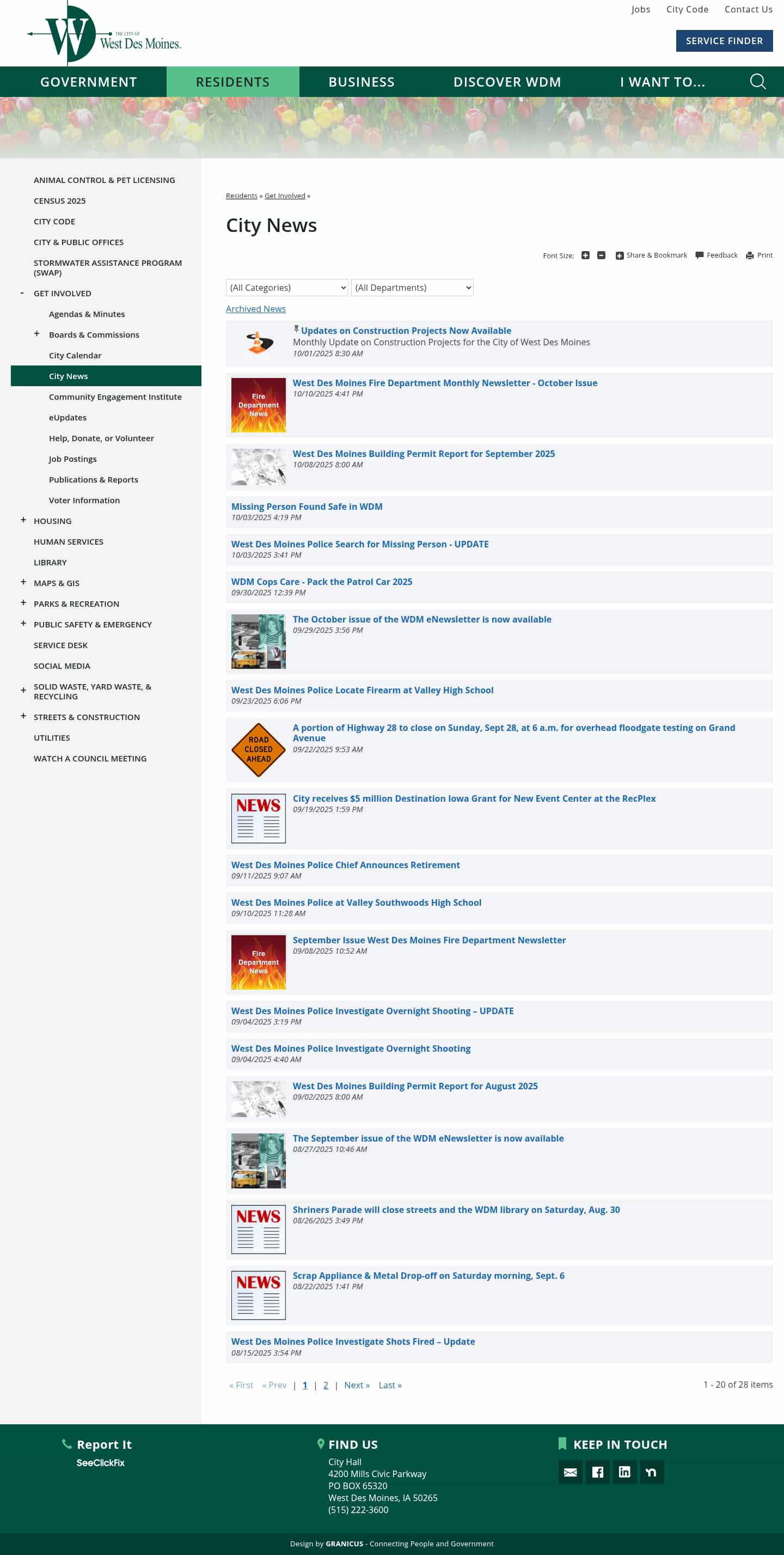 Latest website image capture
