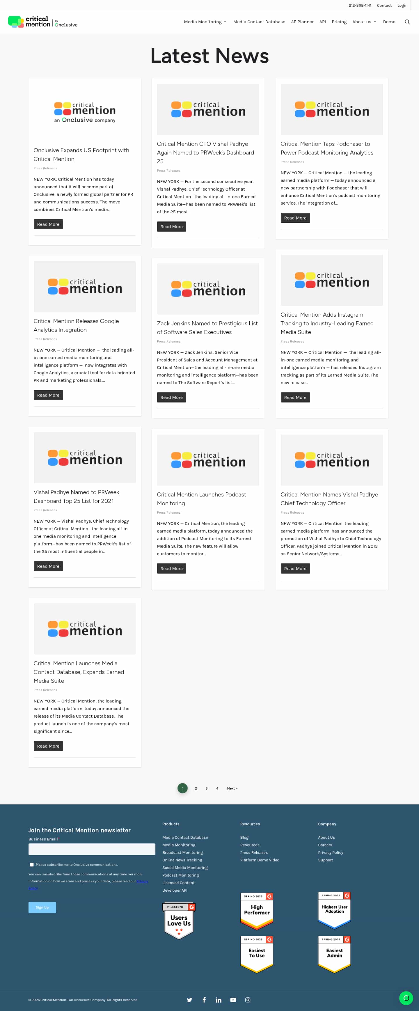 Latest website image capture