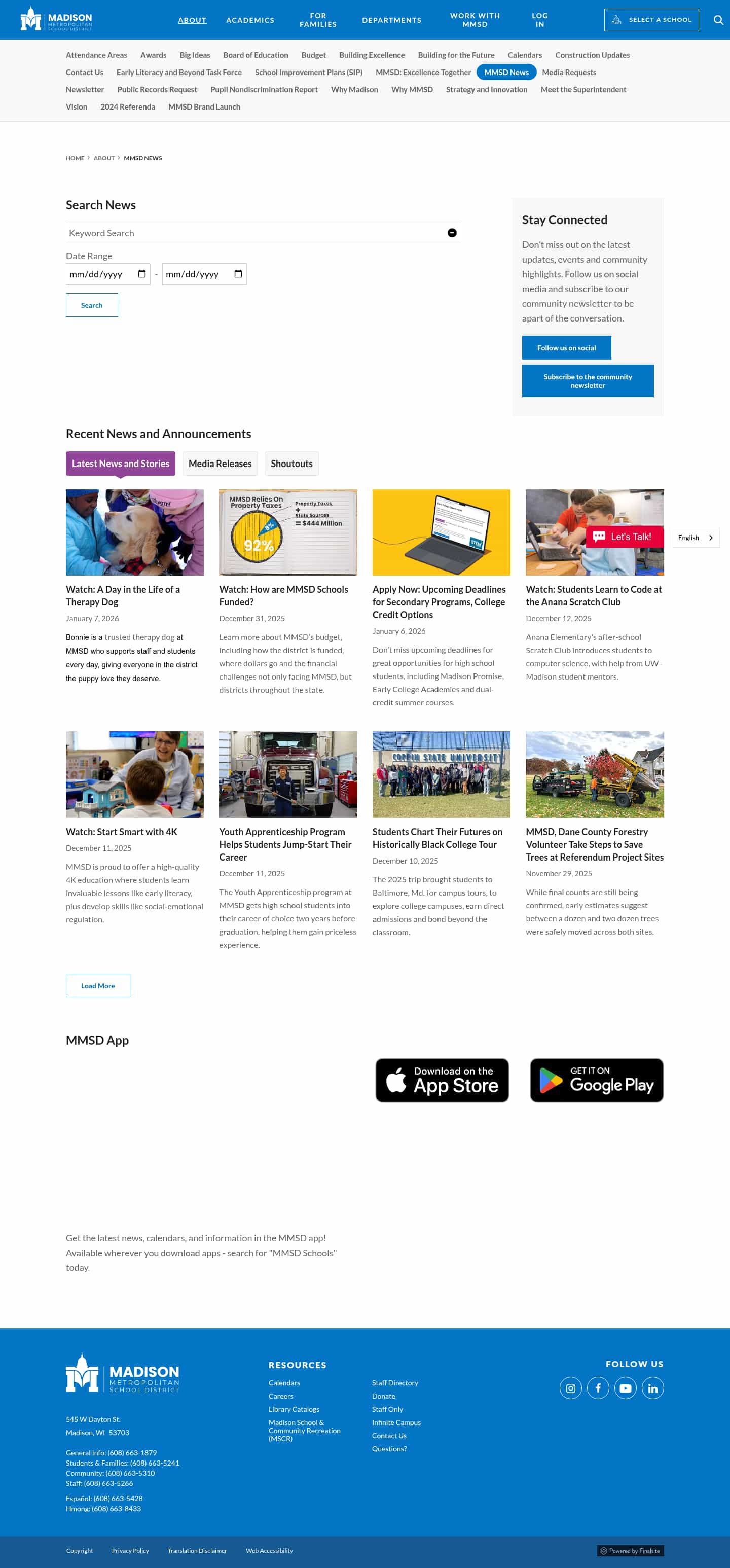 Latest website image capture