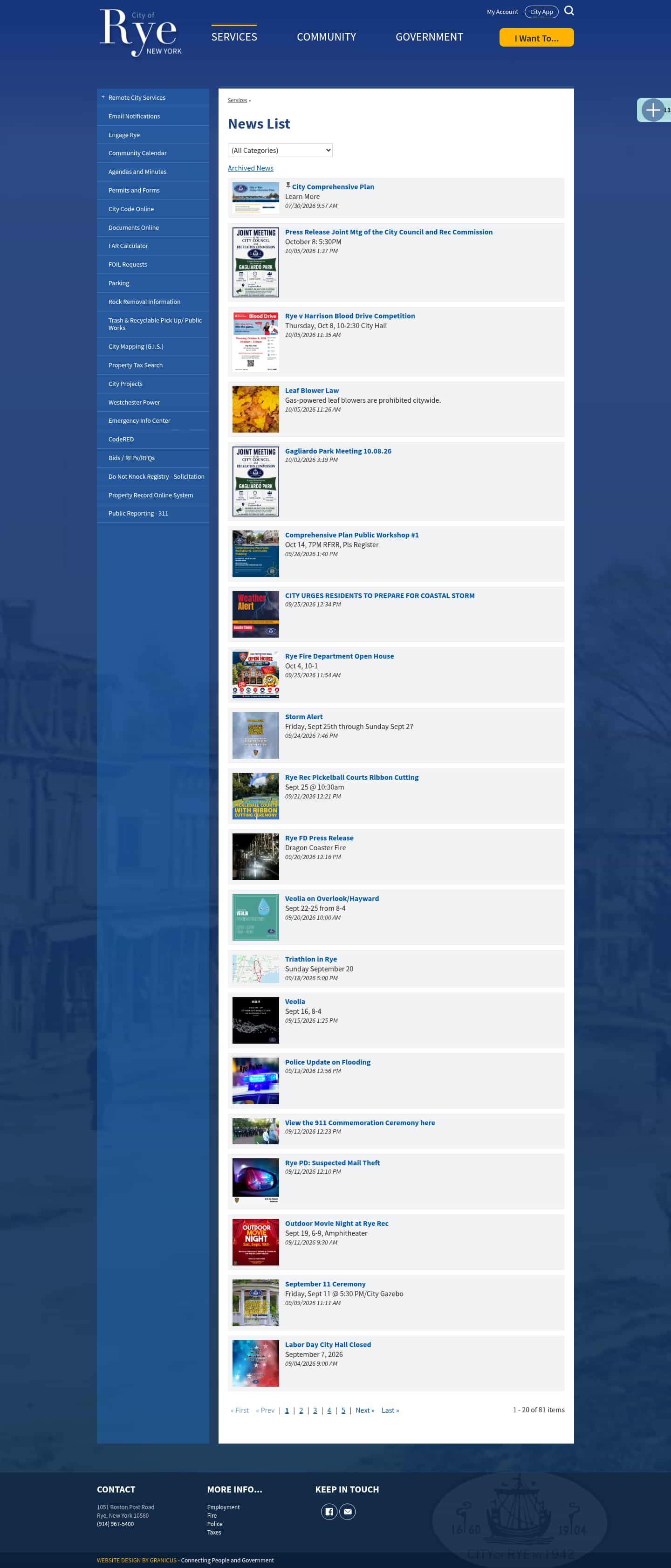 Latest website image capture
