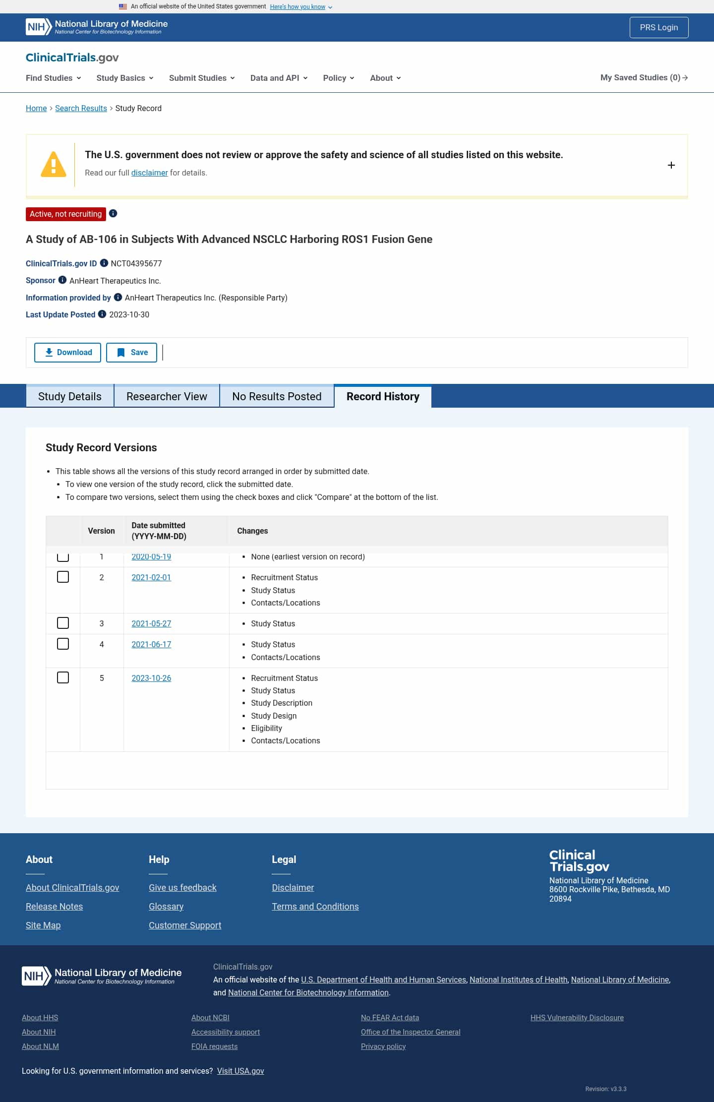 Latest website image capture