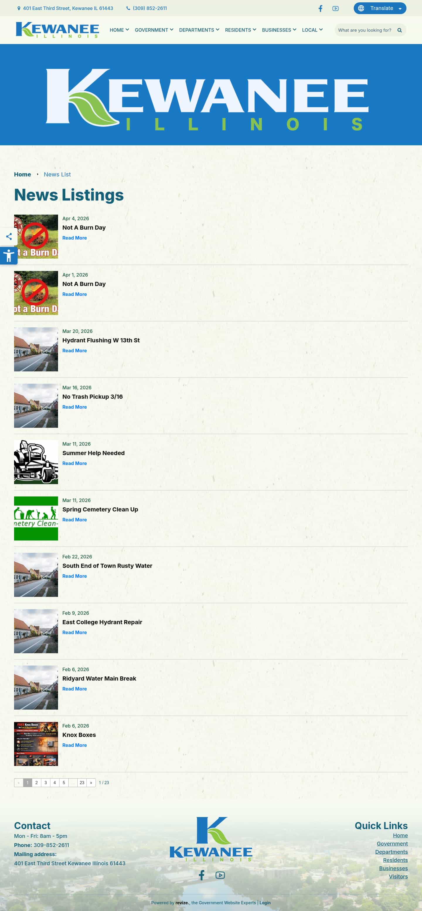 Latest website image capture