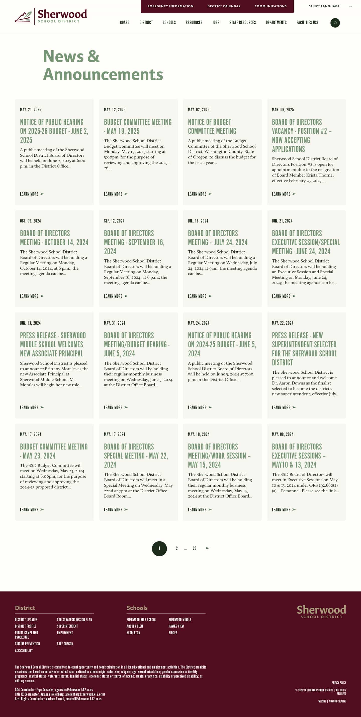 Latest website image capture