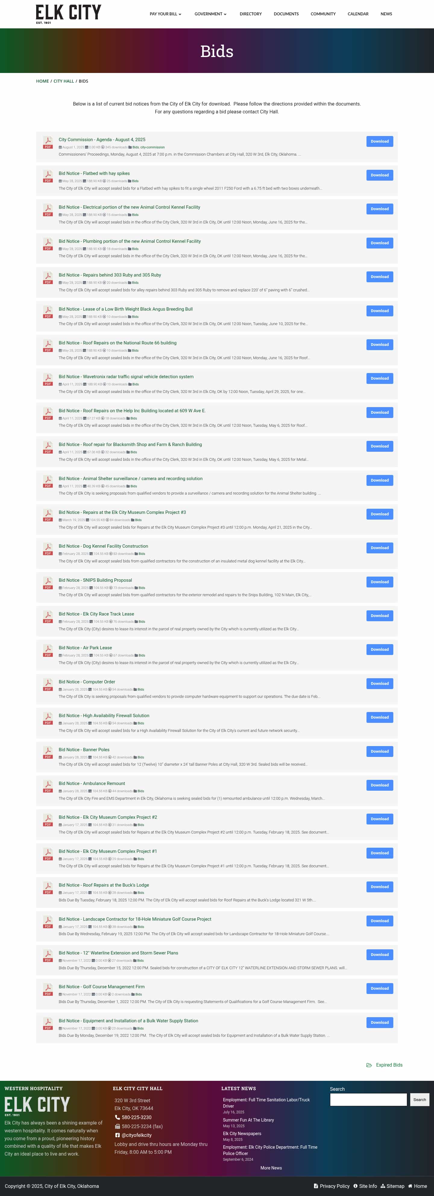 Latest website image capture