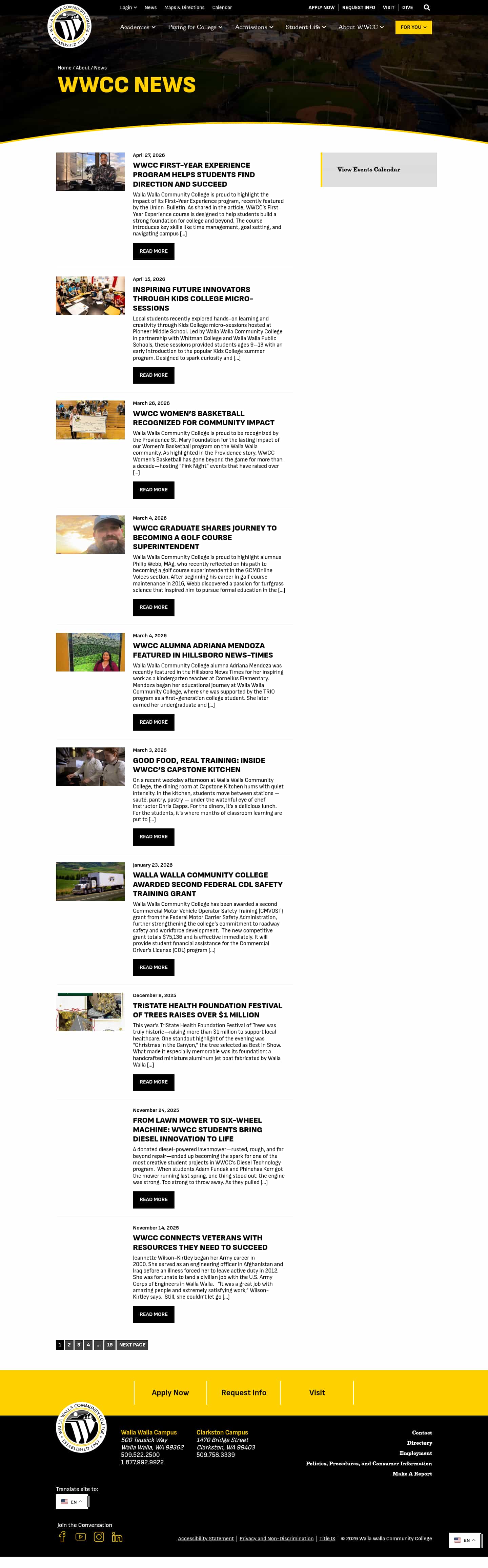 Latest website image capture