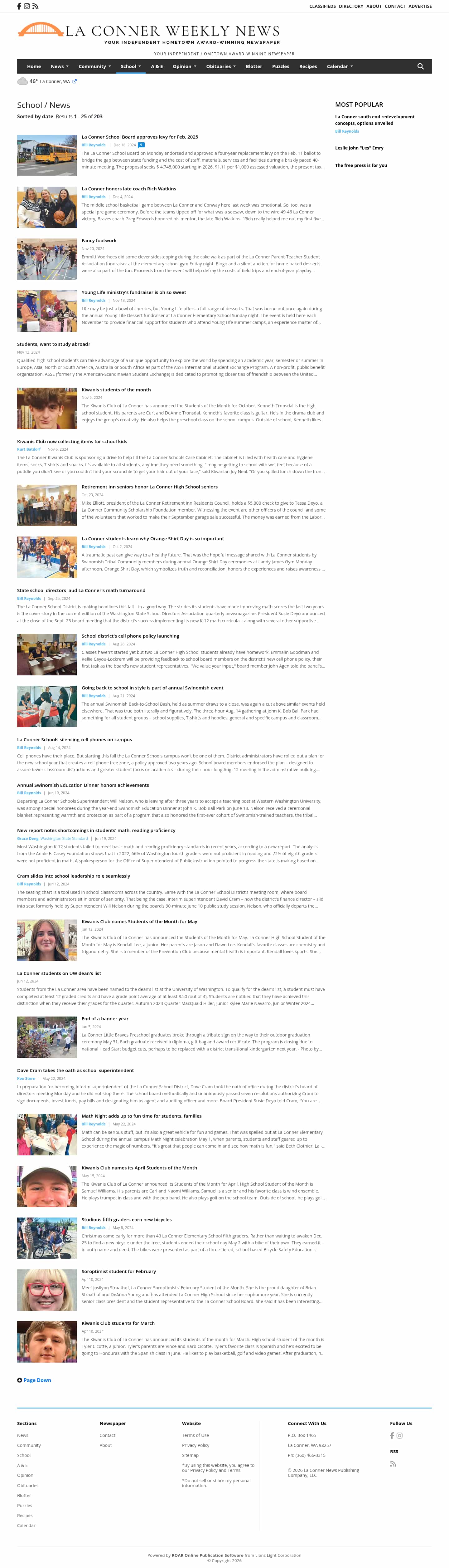 Latest website image capture