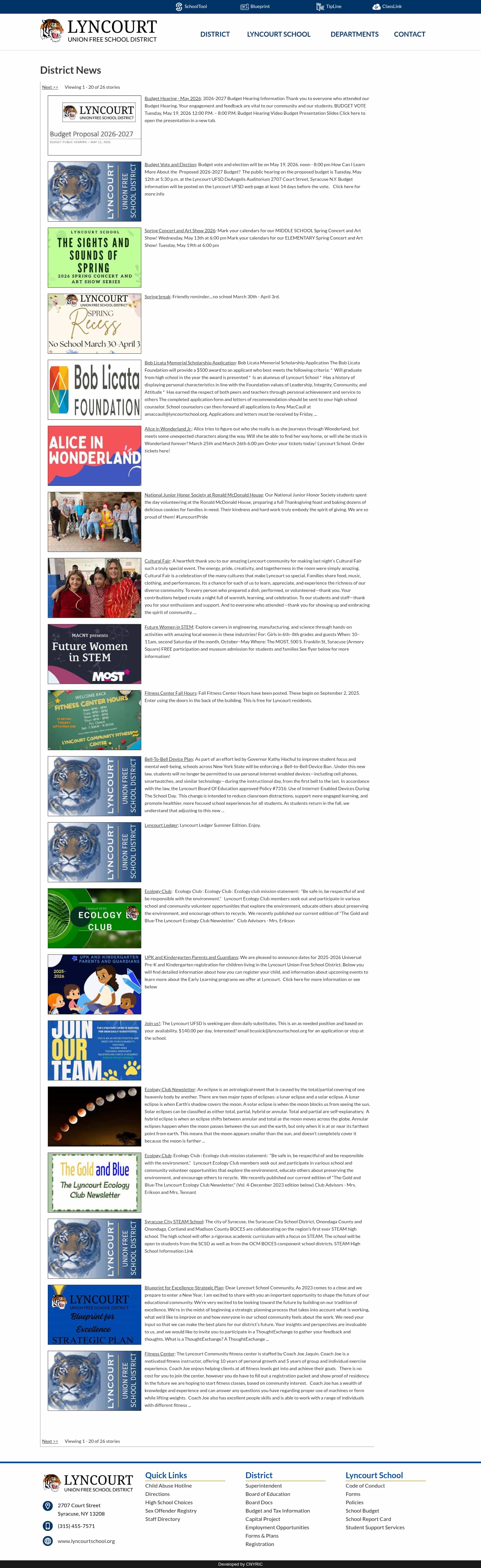 Latest website image capture