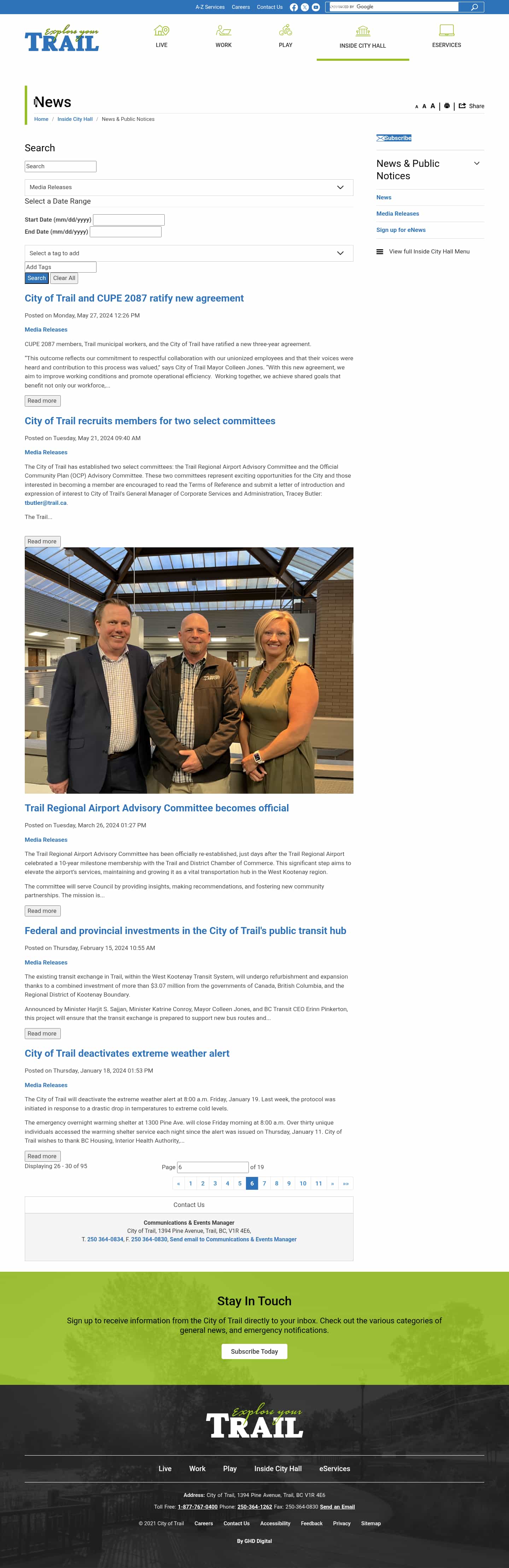 Latest website image capture