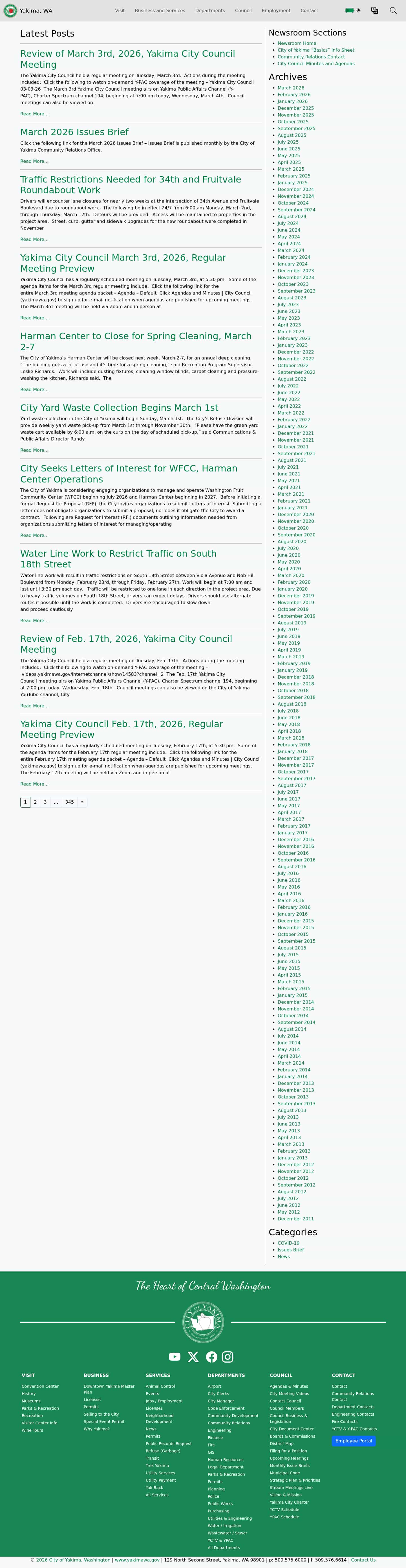 Latest website image capture