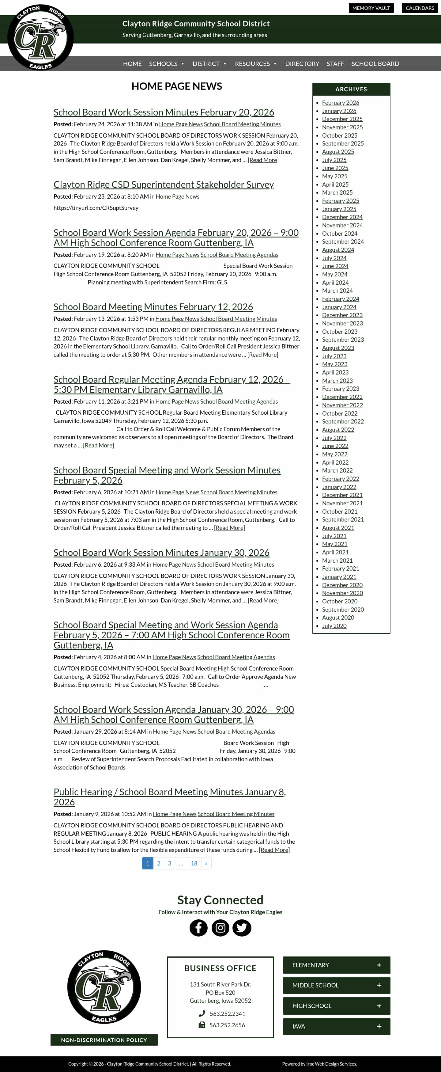 Latest website image capture