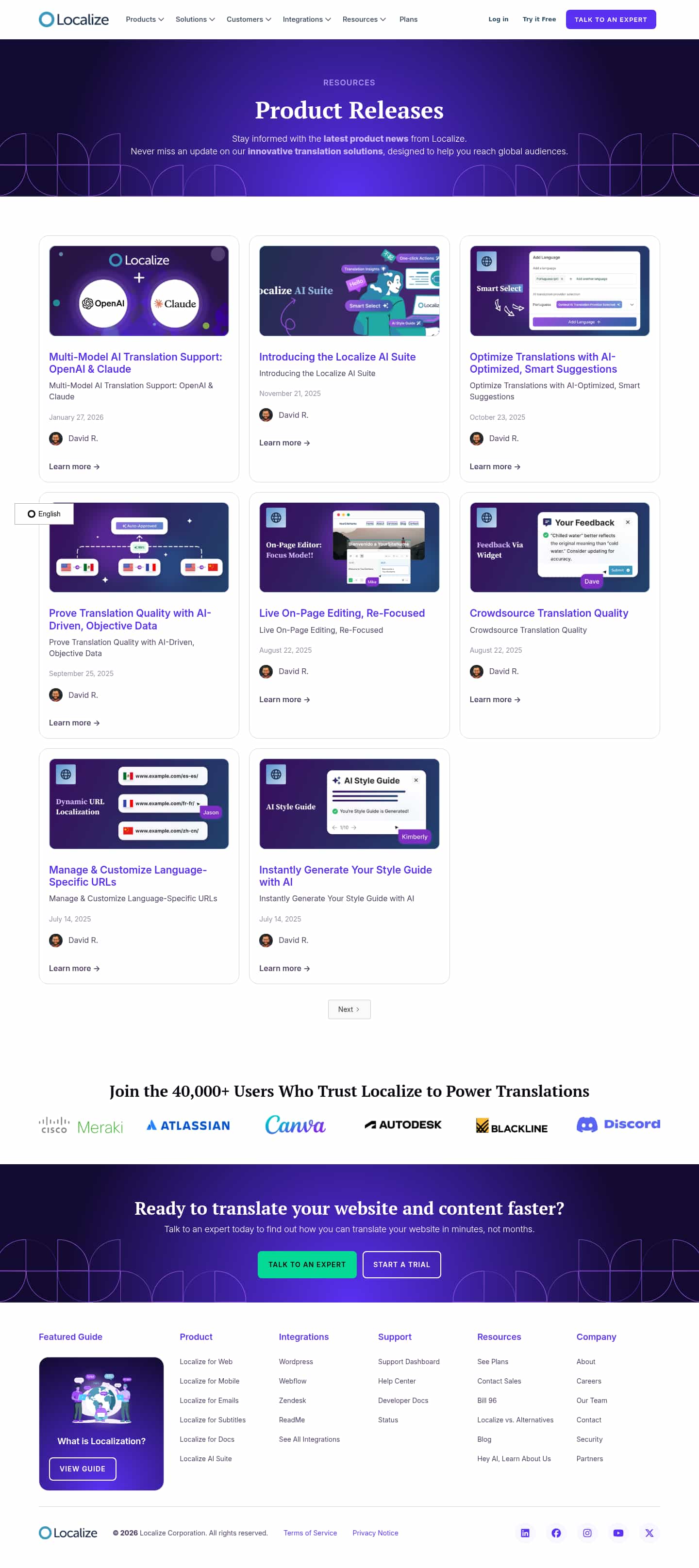 Latest website image capture