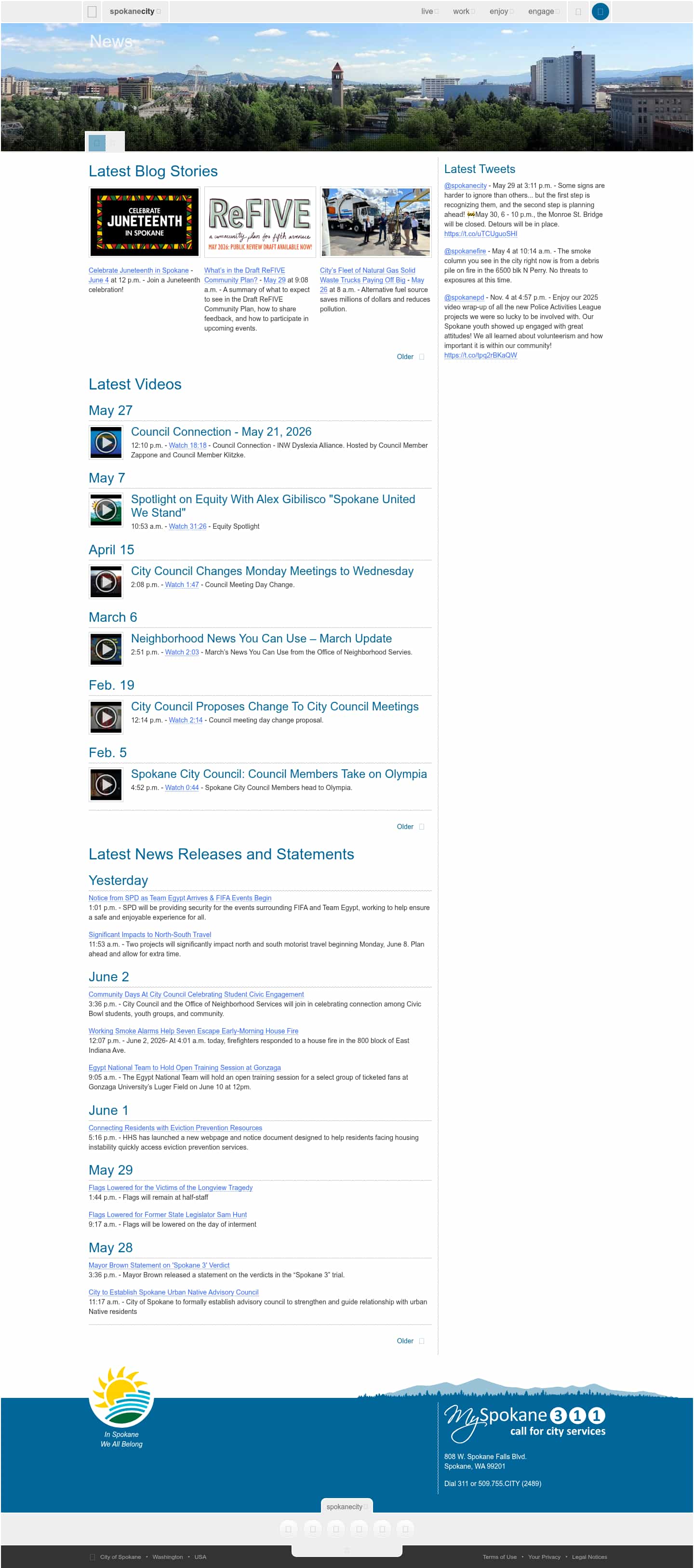 Latest website image capture