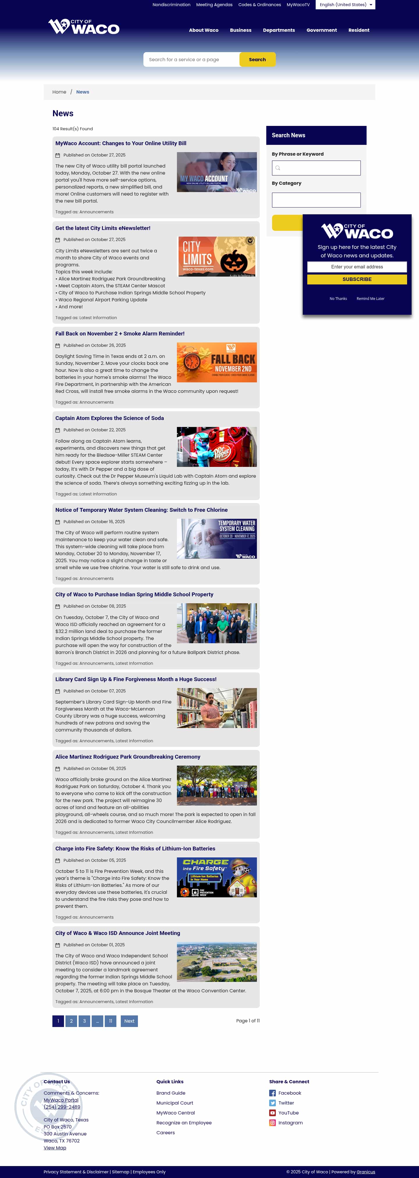 Latest website image capture