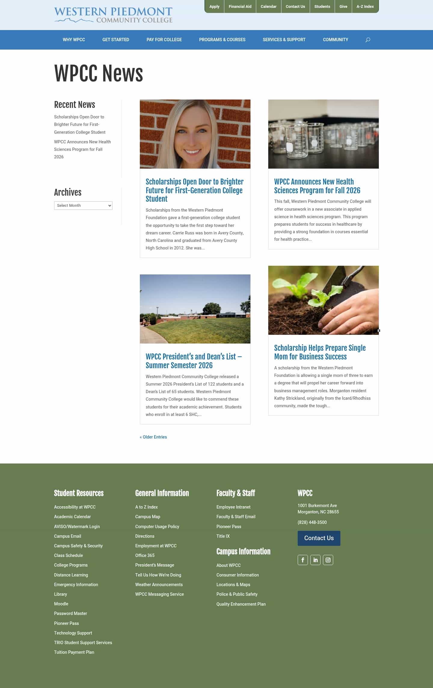 Latest website image capture