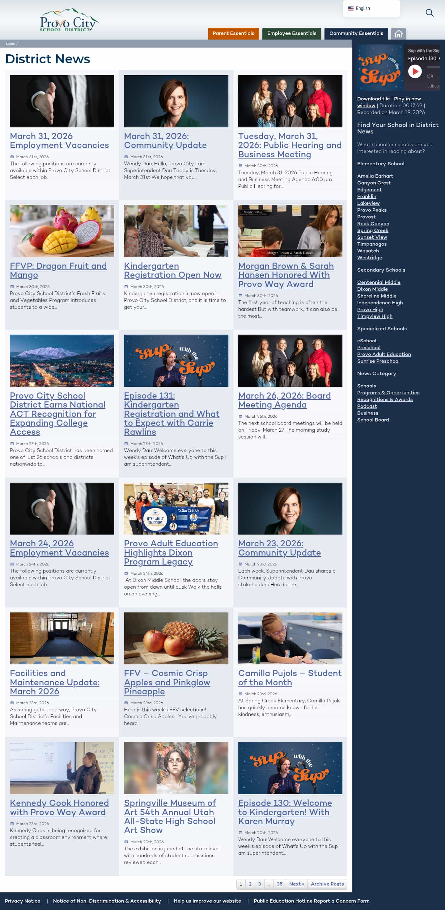 Latest website image capture